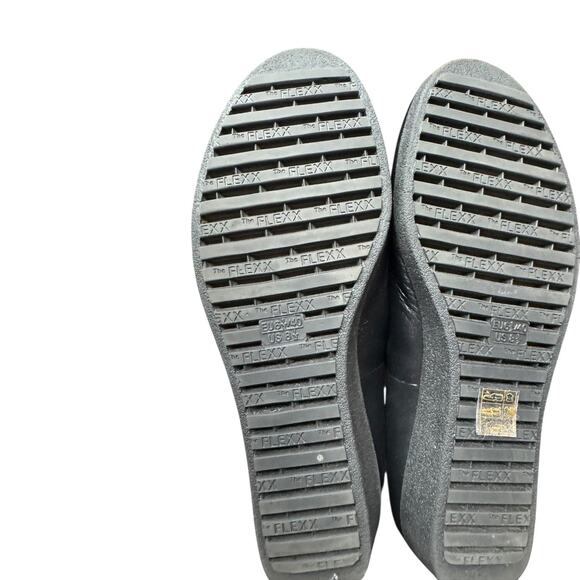 The Flexx Soft Black Leather Comfort Slip On Ballet Flats Size 40 / US 8.5 - Picture 6 of 7